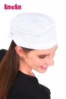 GORRO PIRATA GOMA TRANSPIRABLE BLANCO