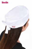 GORRO PIRATA GOMA TRANSPIRABLE BLANCO