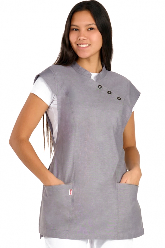 GREY MAO COLLAR STOLE
