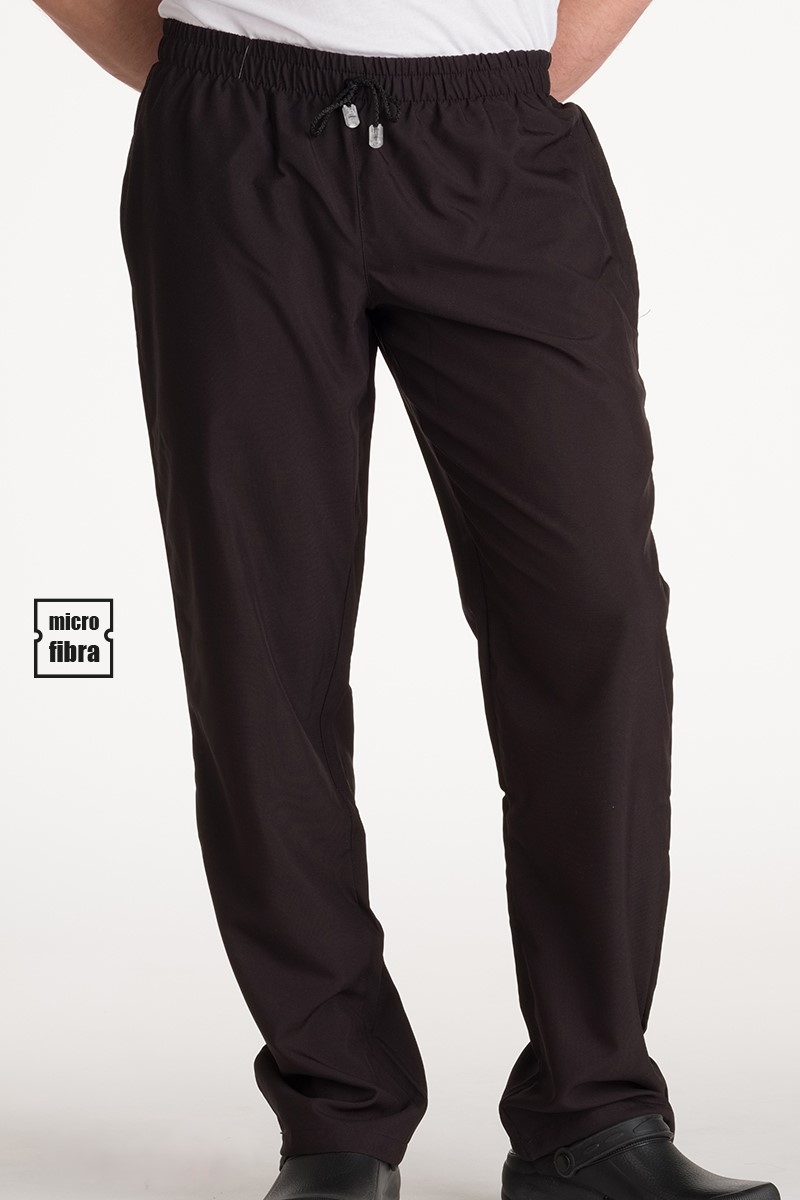ELASTIC WAIST TROUSERS WITH 3 POCKETS