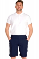POLYESTER BERMUDA SHORTS WITH POCKETS