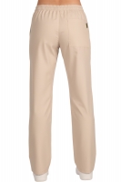 ELASTIC WAIST TROUSERS WITH 3 POCKETS